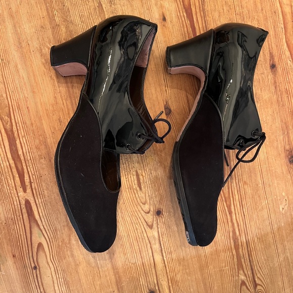 New, custom made exquisite leather & patent leather women’s size 42.5. - Picture 4 of 12